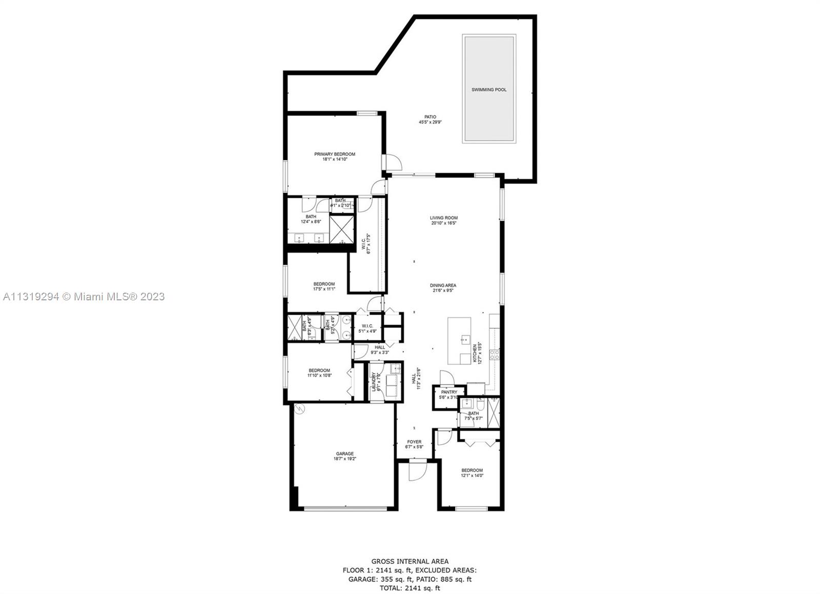 Doral Doral, FL 33166 - Photo 41 of 42 a picture of a bench in front of building