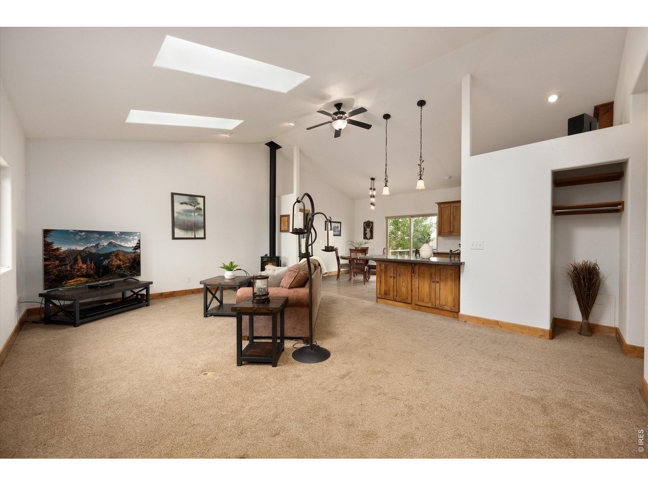 1291 Little Whale Road Bellvue, CO 80512 - Photo 7 of 43 Enter into this open plan with skylights bringing in waves of light