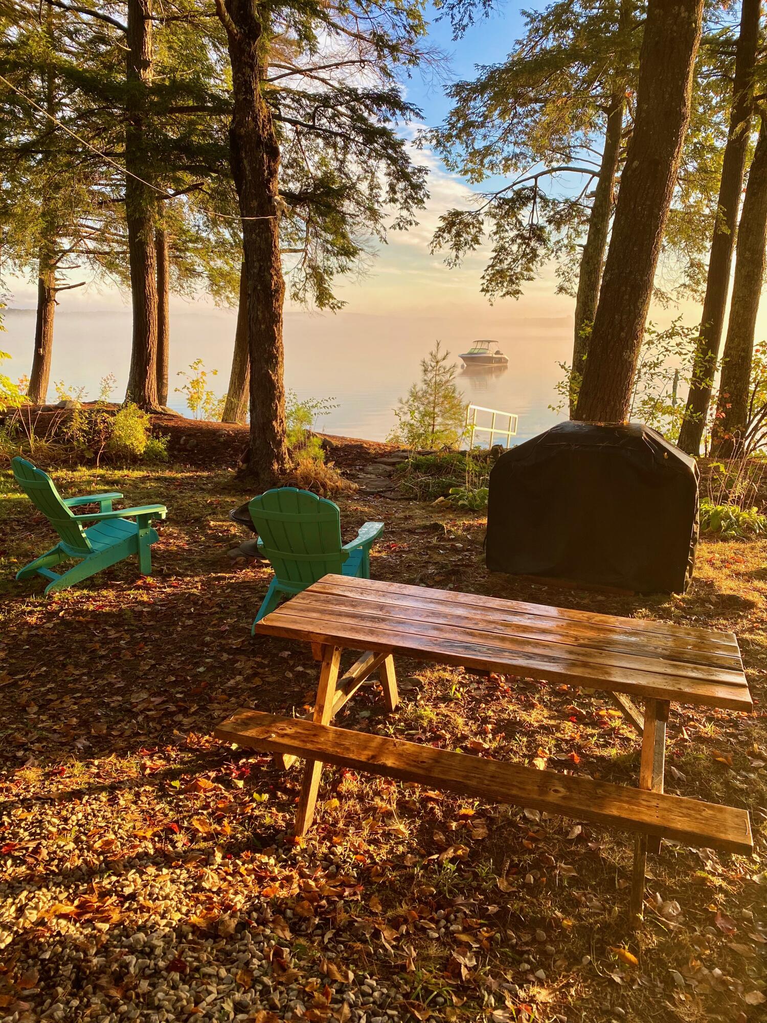 54 Cedar Camp Road, Unit 7 Belgrade, ME 04917 - Photo 17 of 63 SUNNY MORNINGS AT THE LAKE
