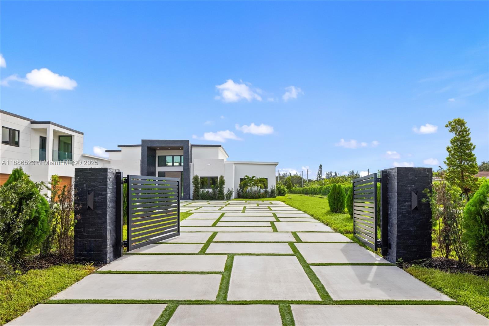 17301 Southwest 52nd Court Southwest Ranches, FL 33331 - Photo 9 of 47 a view of a lobby with a garden and plants