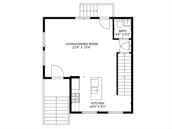 a picture of a floor plan