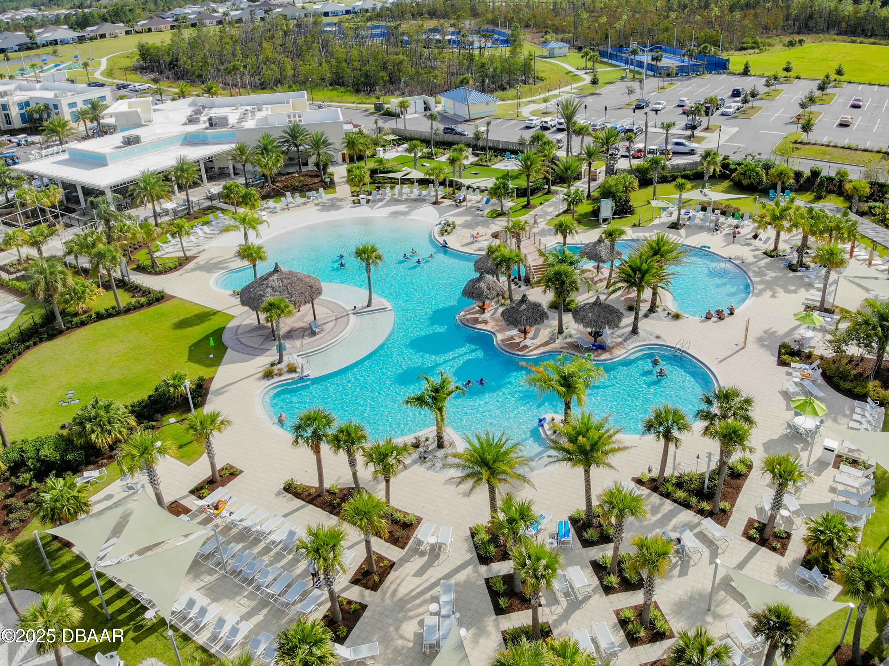 208 Ocean Hammock Loop Daytona Beach, FL 32124 - Photo 72 of 91 an aerial view of residential houses with outdoor space