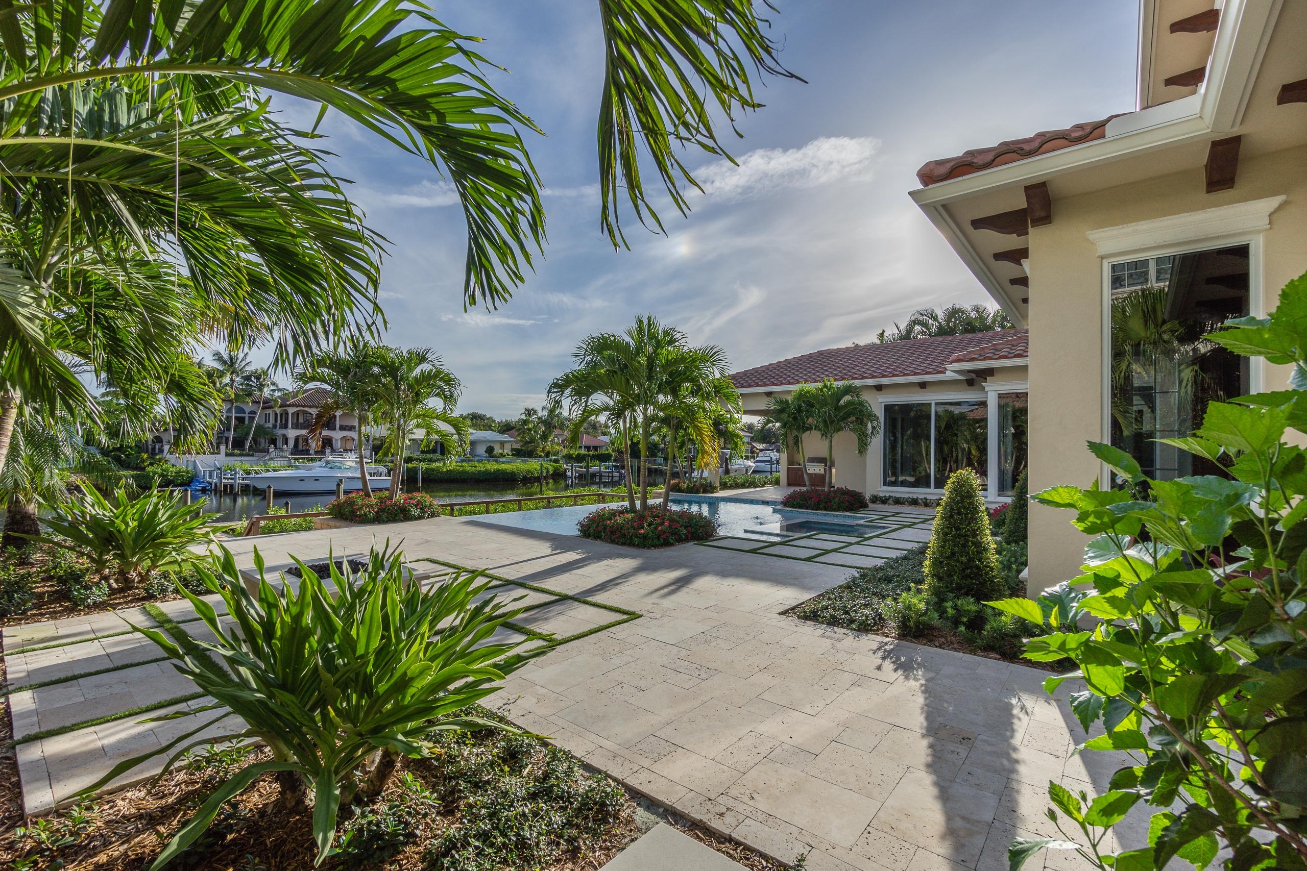 161 Commodore Drive Jupiter, FL 33477 - Photo 25 of 57 Patio and View