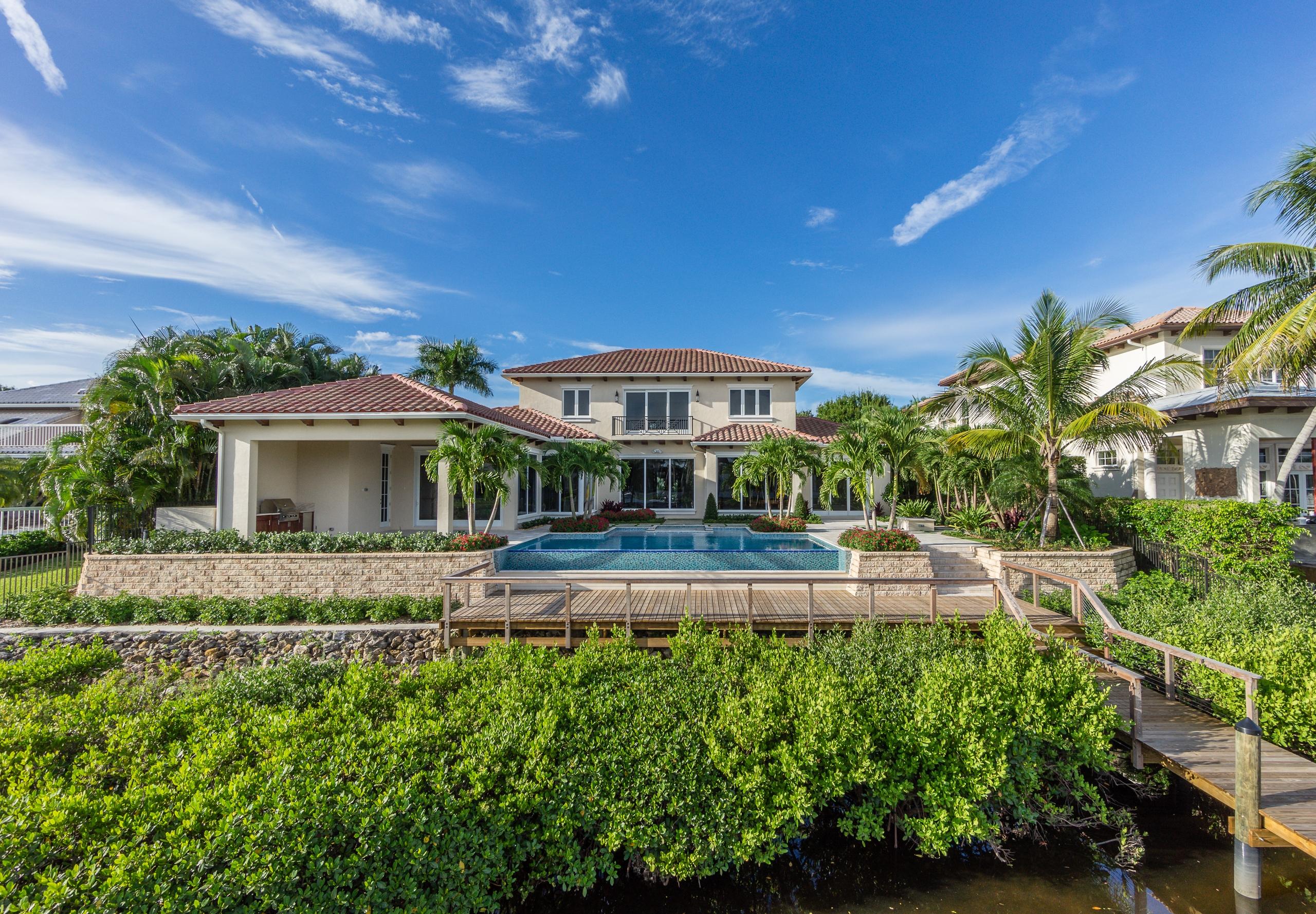 161 Commodore Drive Jupiter, FL 33477 - Photo 27 of 57 Rear Elevation