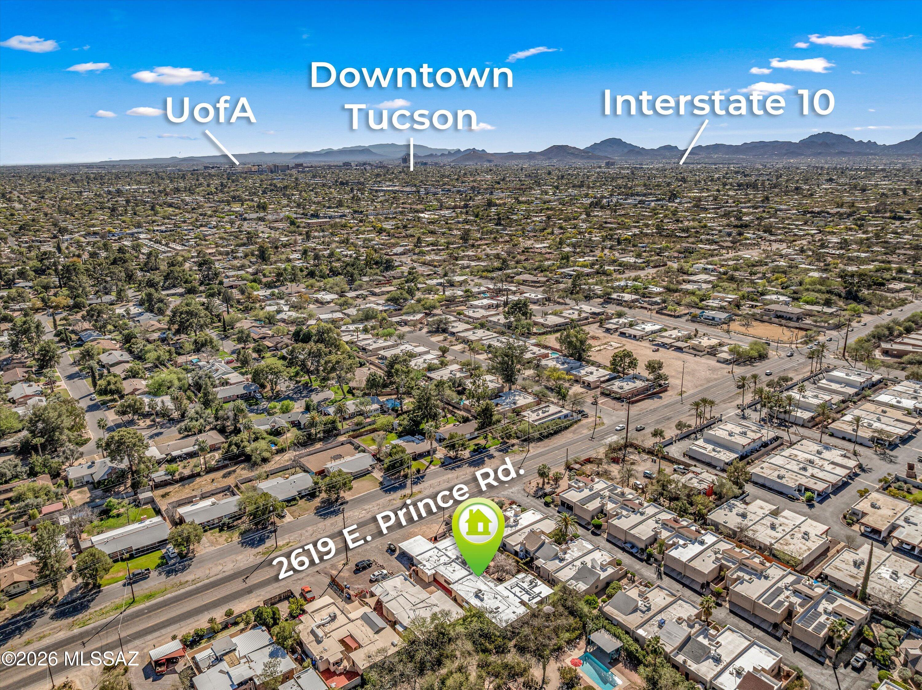 2619 East Prince Road Tucson, AZ 85716 - Photo 3 of 50 a view of a city
