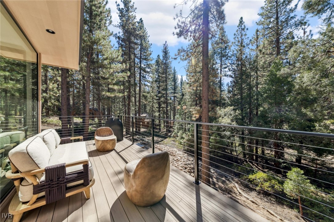 727 Kelly Drive Incline Village, NV 89451 - Photo 11 of 40 a view of balcony with couple of chairs and couches