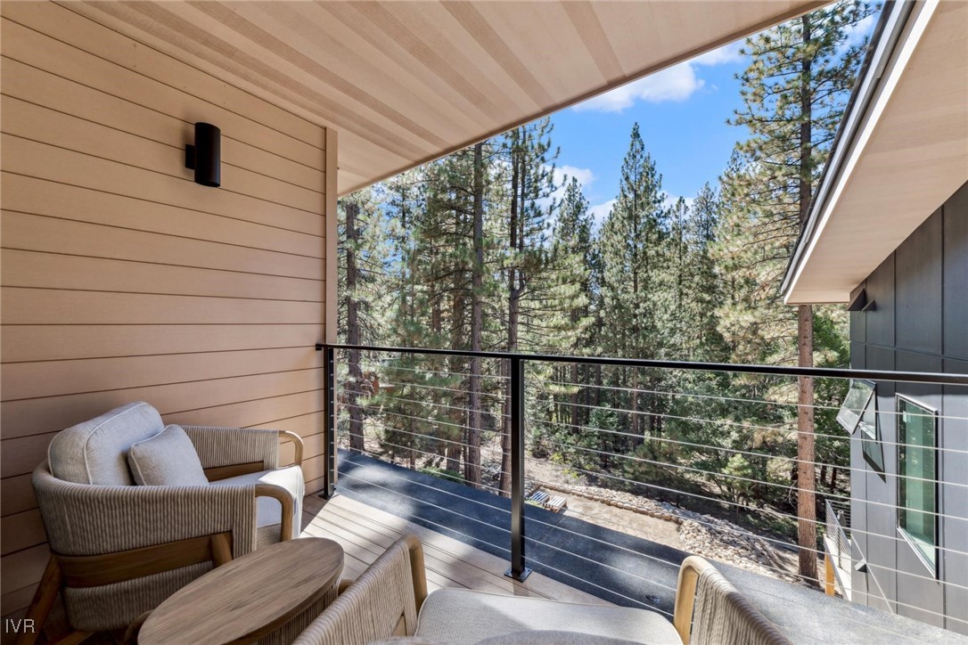 727 Kelly Drive Incline Village, NV 89451 - Photo 32 of 40 a view of a chairs and tables in the balcony