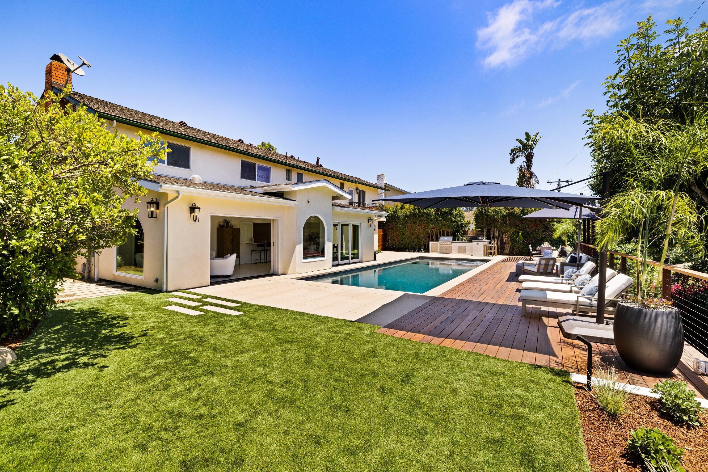 5329 University Drive Santa Barbara, CA 93111 - Photo 44 of 51 a view of an house with backyard space and balcony