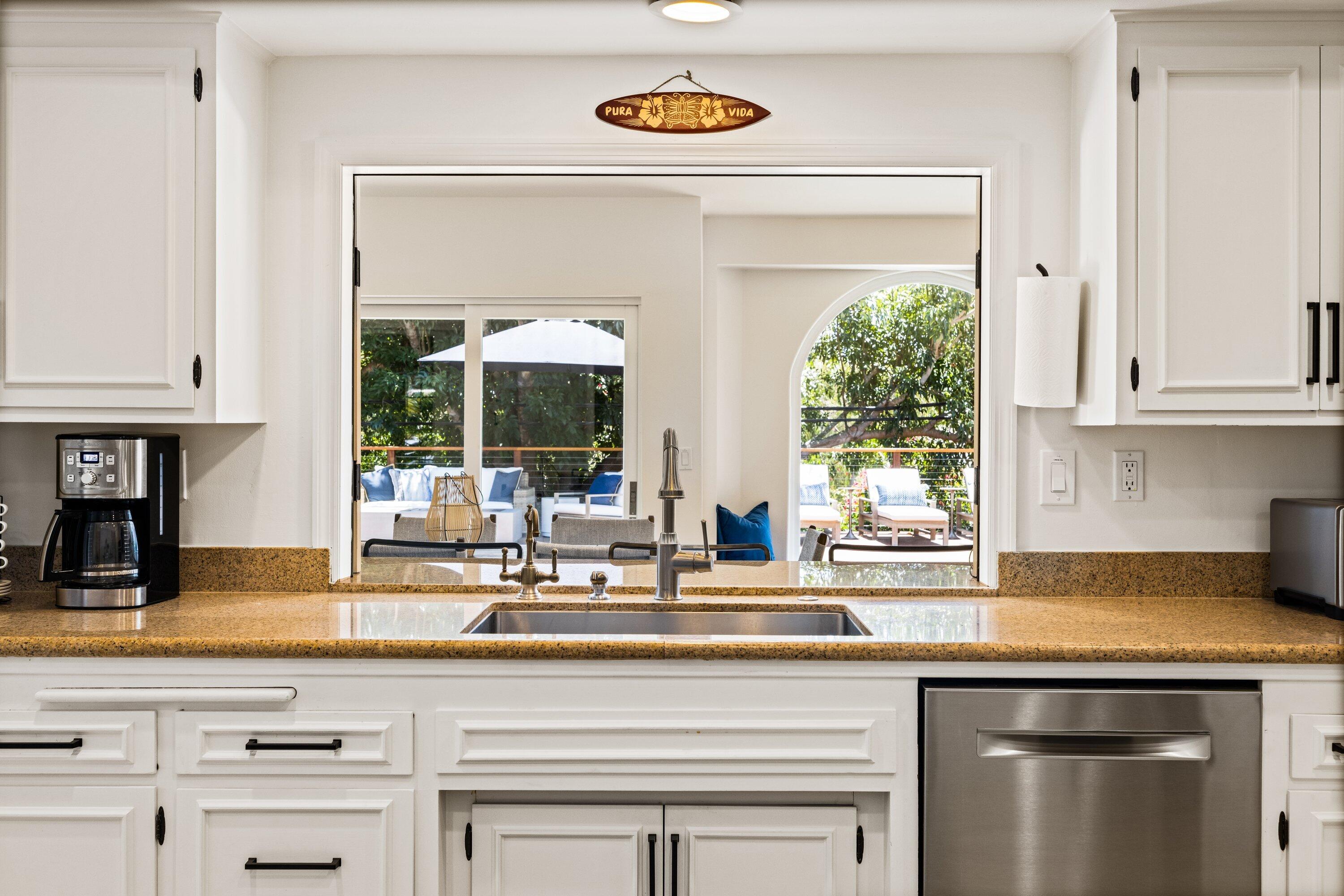5329 University Drive Santa Barbara, CA 93111 - Photo 6 of 51 a kitchen with a sink and a window