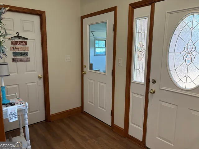 wooden floor in a gallery