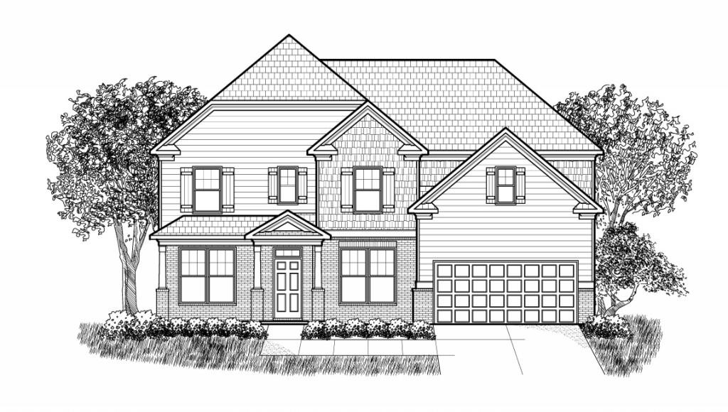 6675 Country Lake Road Cumming, GA 30041 - Photo 1 of 1 a front view of a house