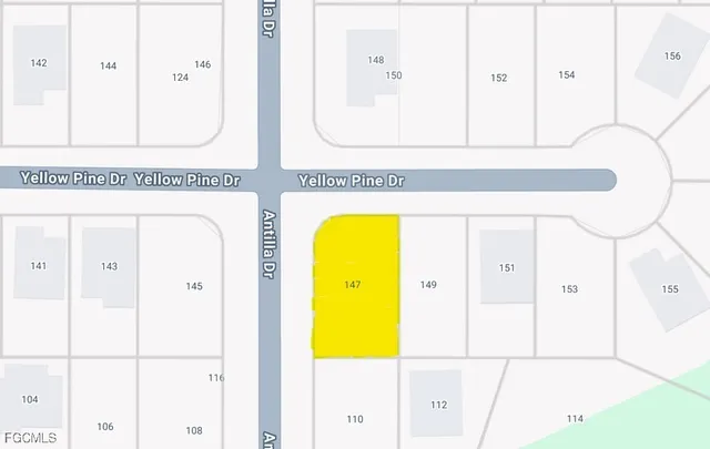 $20,000 | 147 Yellow Pine Drive, Rotonda West, FL 33947