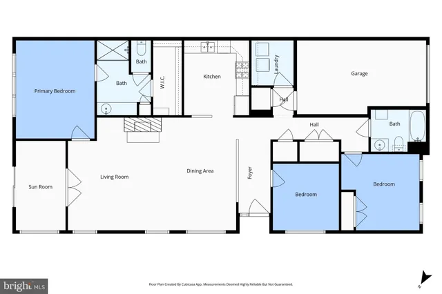 a picture of a floor plan