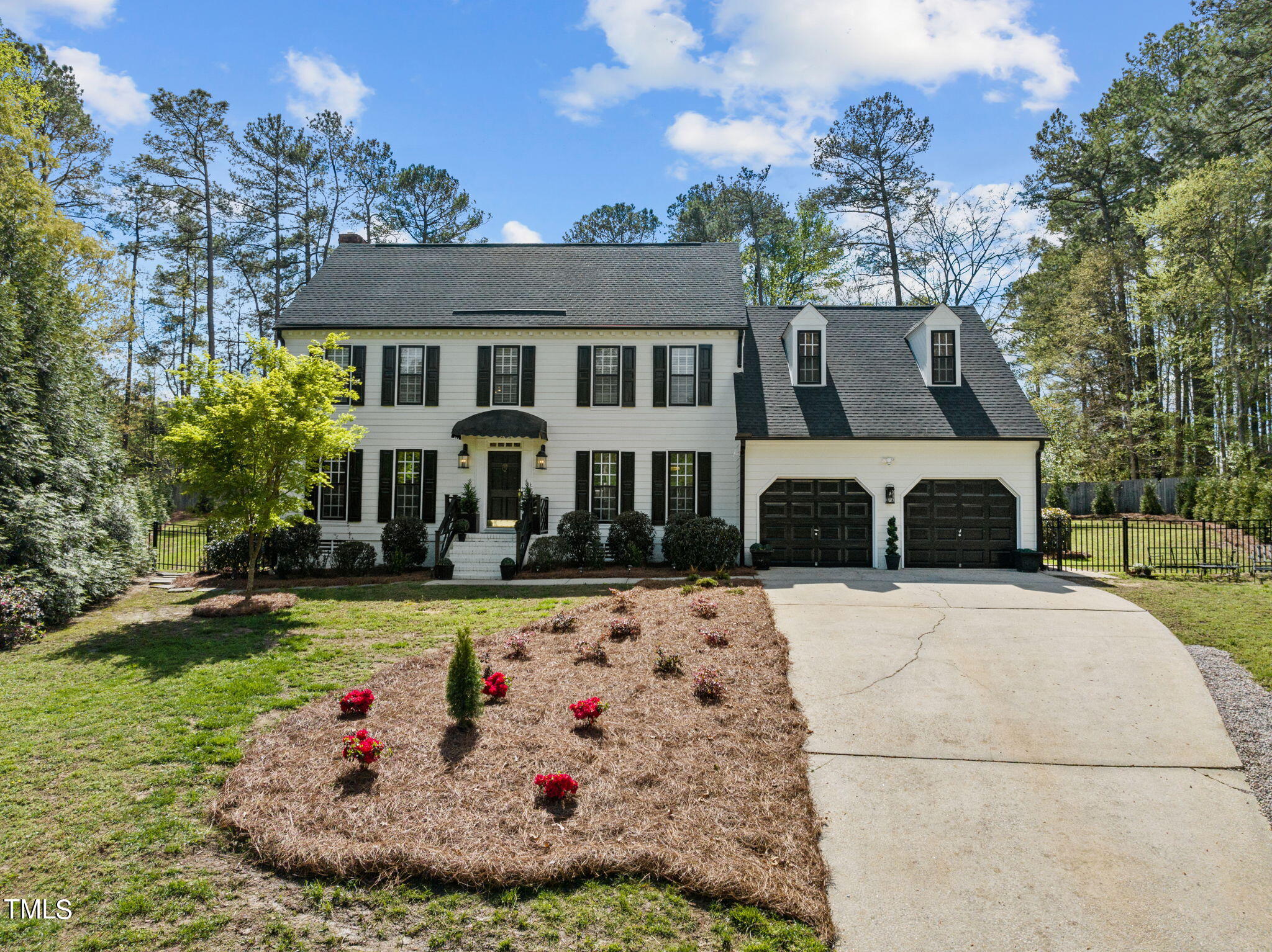 7201 Birchbark Court Raleigh, NC 27615 - Photo 3 of 52 a front view of house with yard