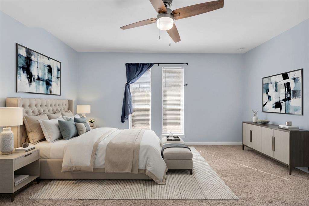 4688 Matilda Street, Unit H Dallas, TX 75206 - Photo 12 of 20 a spacious bedroom with a bed and window