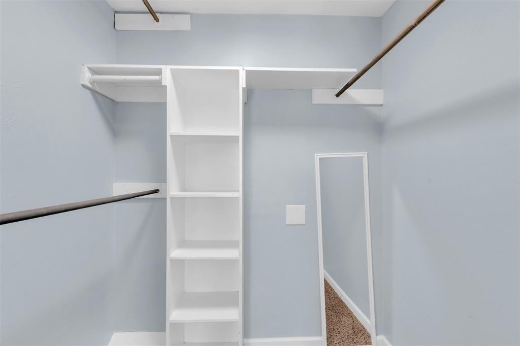 4688 Matilda Street, Unit H Dallas, TX 75206 - Photo 16 of 20 a view of an empty walk in closet