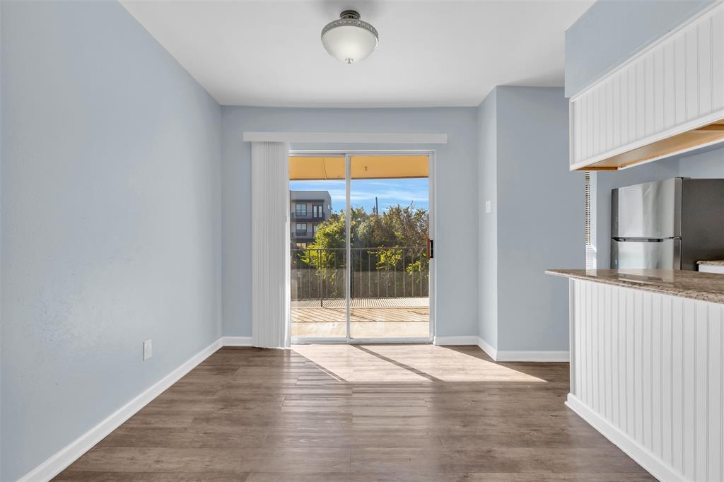 4688 Matilda Street, Unit H Dallas, TX 75206 - Photo 6 of 20 a view of wooden floor and a sink