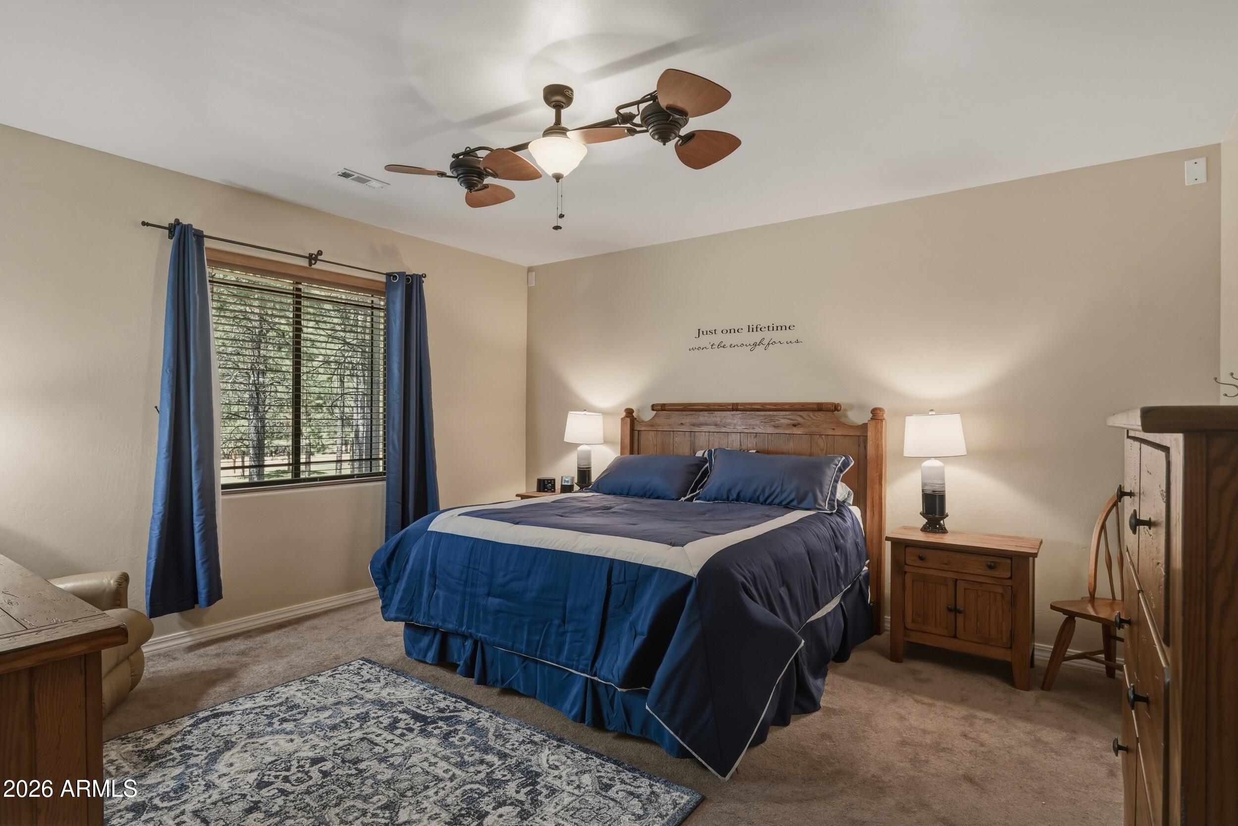 1233 Merzville Road Forest Lakes, AZ 85931 - Photo 17 of 42 Master Bedroom