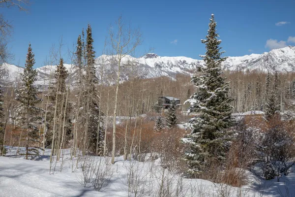 a view of swimming pool with a yard