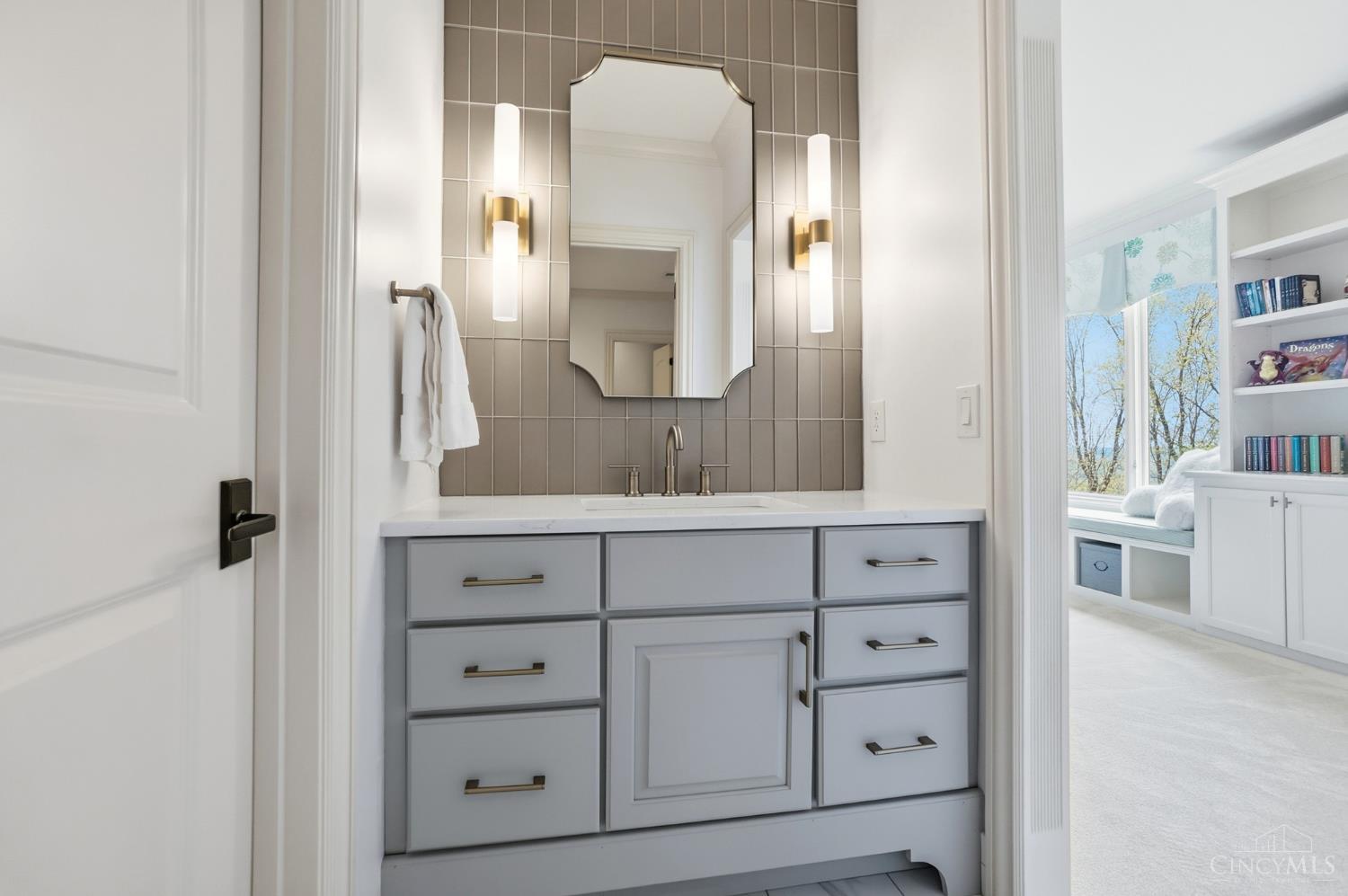 4535 Drake Road Cincinnati, OH 45243 - Photo 46 of 96 This is the second vanity in the Jack n Jill bathroom.