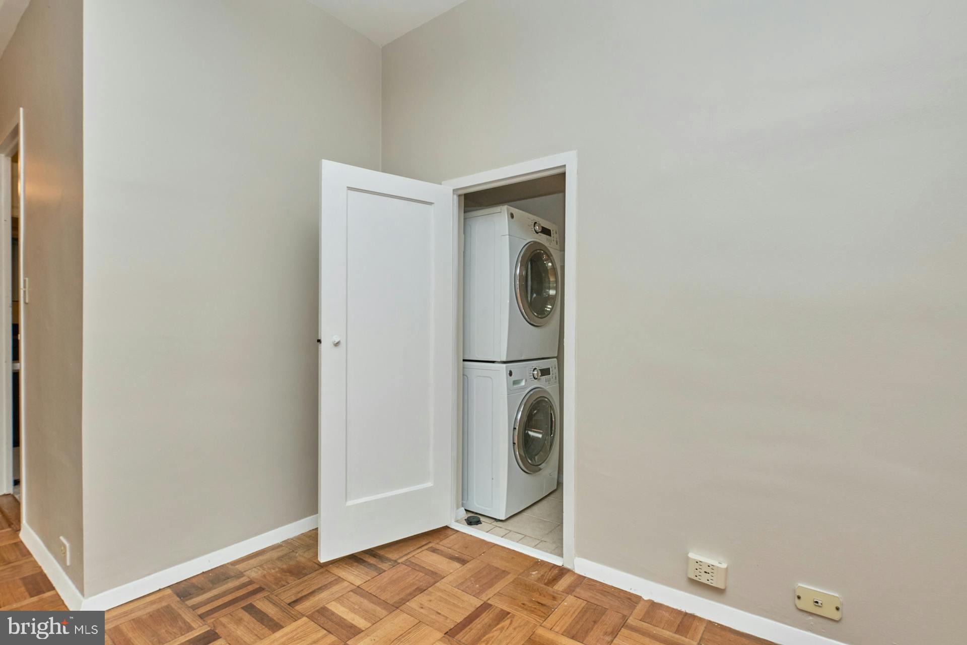 3432 Gunston Road Alexandria, VA 22302 - Photo 15 of 24 Stacked Full size washer and Dryer