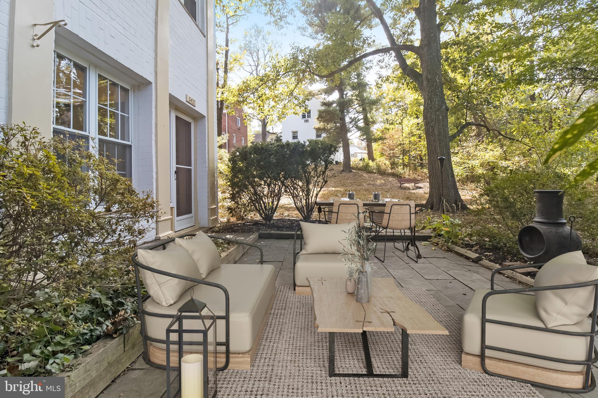 3432 Gunston Road Alexandria, VA 22302 - Photo 18 of 24 Virtually Staged Patio