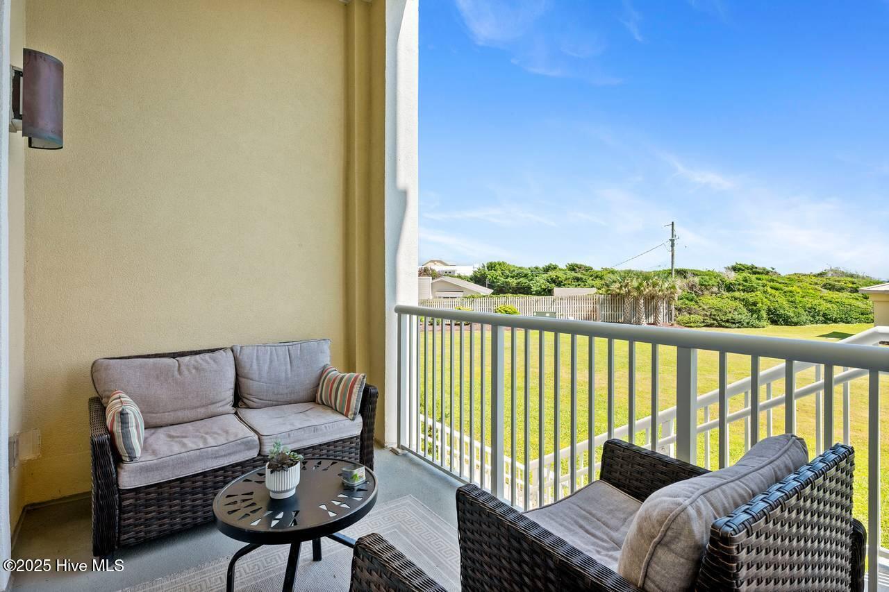 1435 Salter Path Road, Unit E1 Atlantic Beach, NC 28512 - Photo 36 of 65 GVE1 balcony 8