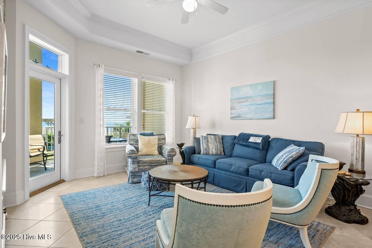 1435 Salter Path Road, Unit E1 Atlantic Beach, NC 28512 - Photo 7 of 65 GVE1 living rm 2