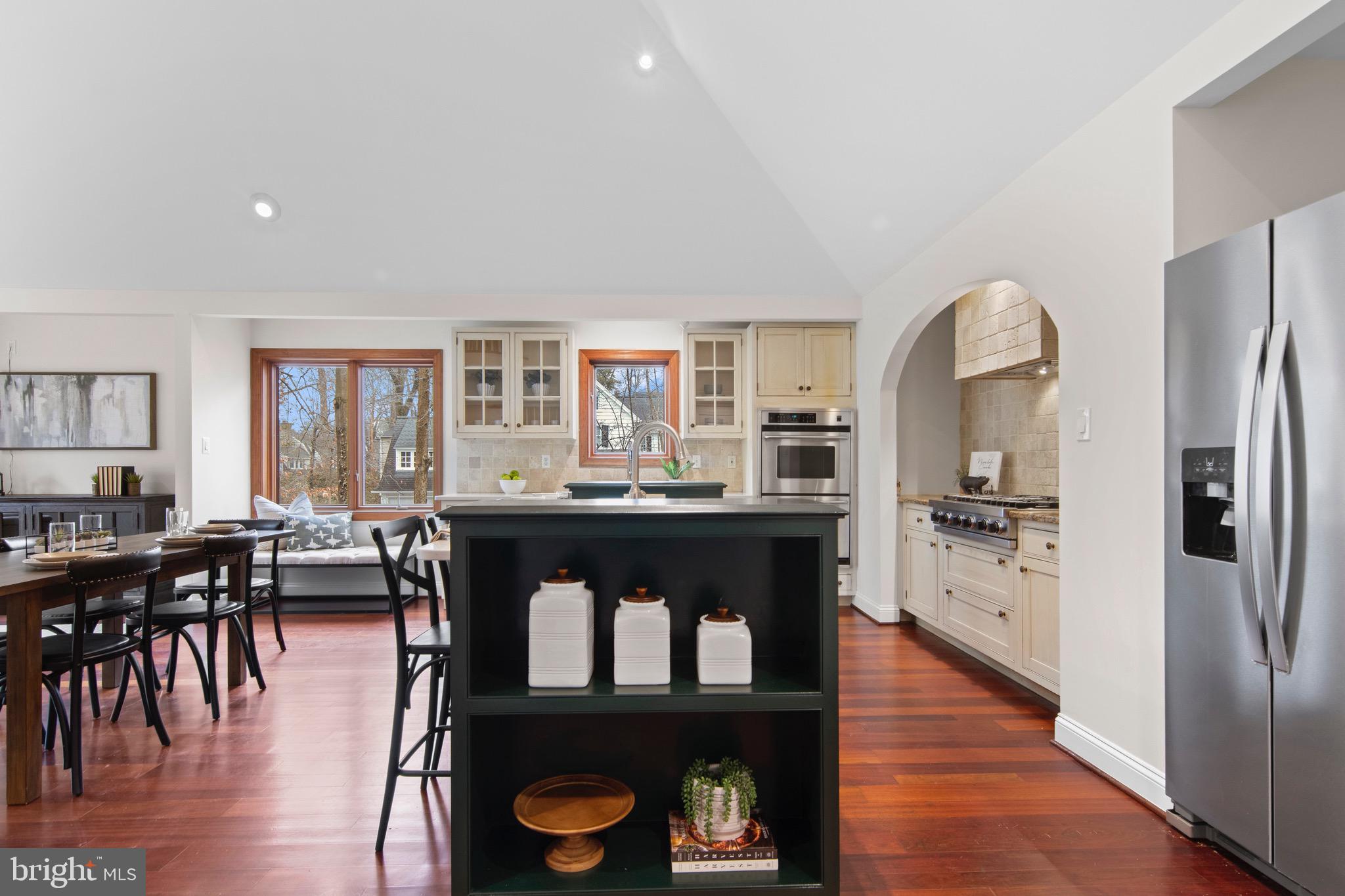525 Swarthmore Avenue Swarthmore, PA 19081 - Photo 12 of 56 Wonderful shelving flanking the Island