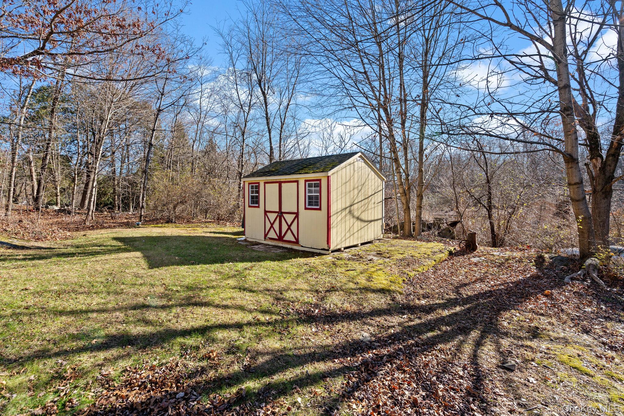 171 E Road Wallkill, NY 12589 - Photo 32 of 47 View of shed with a forest view