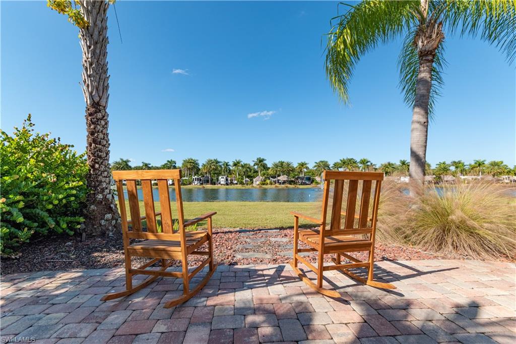 5216 Pineland Daisy Trail Fort Myers, FL 33905 - Photo 6 of 16 View of patio featuring a water view