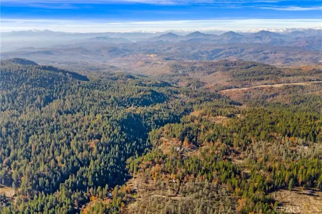 a view of city and mountain