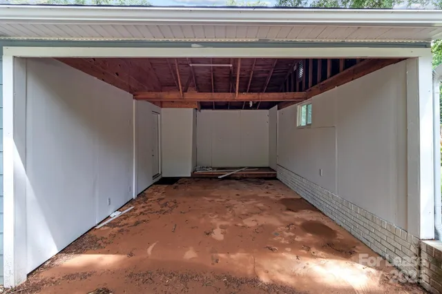 a view of a small space