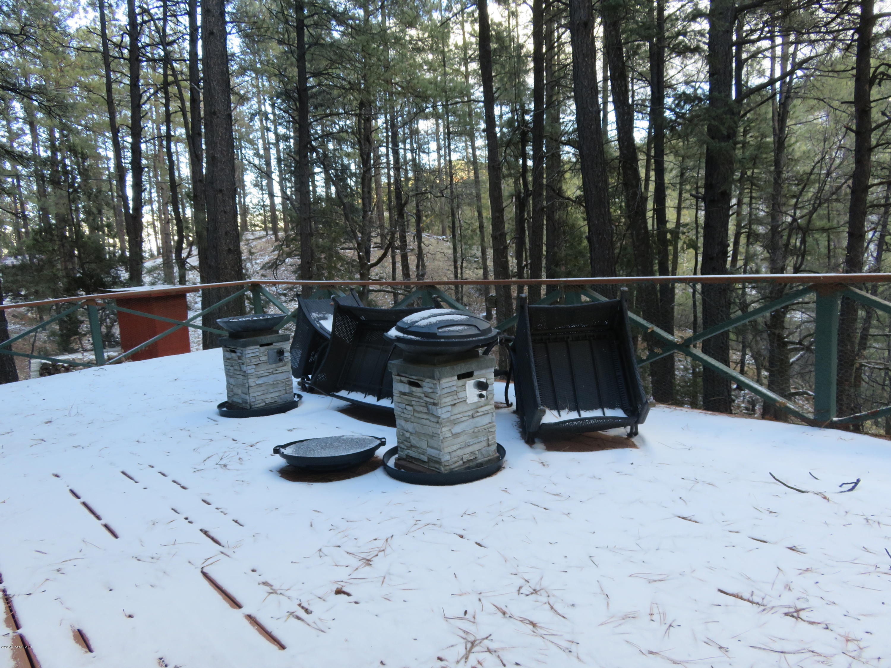 4049 East Eagle Road Prescott, AZ 86303 - Photo 9 of 21 Spacious Deck w/2 Fire Pits