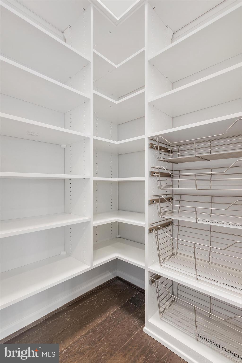 12706 Broughton Bluff Brandywine, MD 20613 - Photo 11 of 35 a view of walk in closet with empty racks
