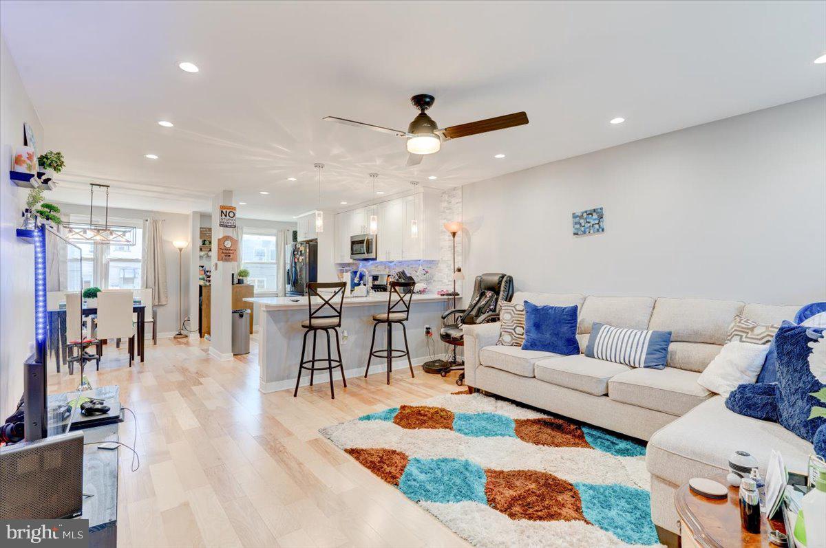 1313 Elson Road Brookhaven, PA 19015 - Photo 4 of 25 First floor open layout - Living room area