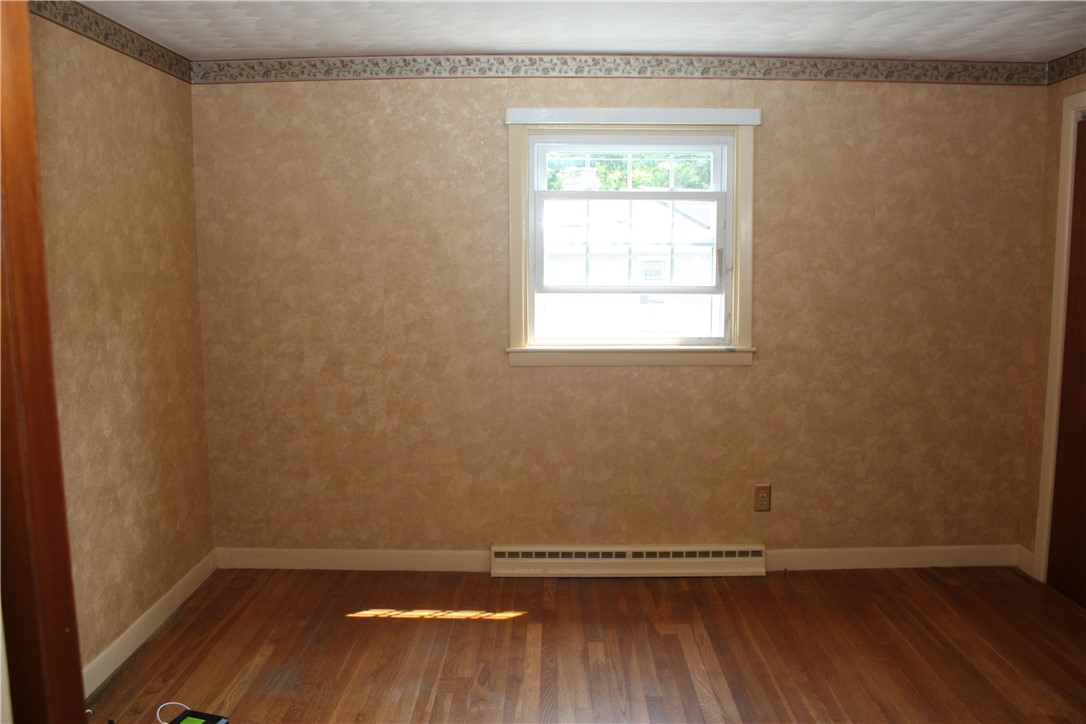 Bedroom/study or den at end of hallway - first floor.