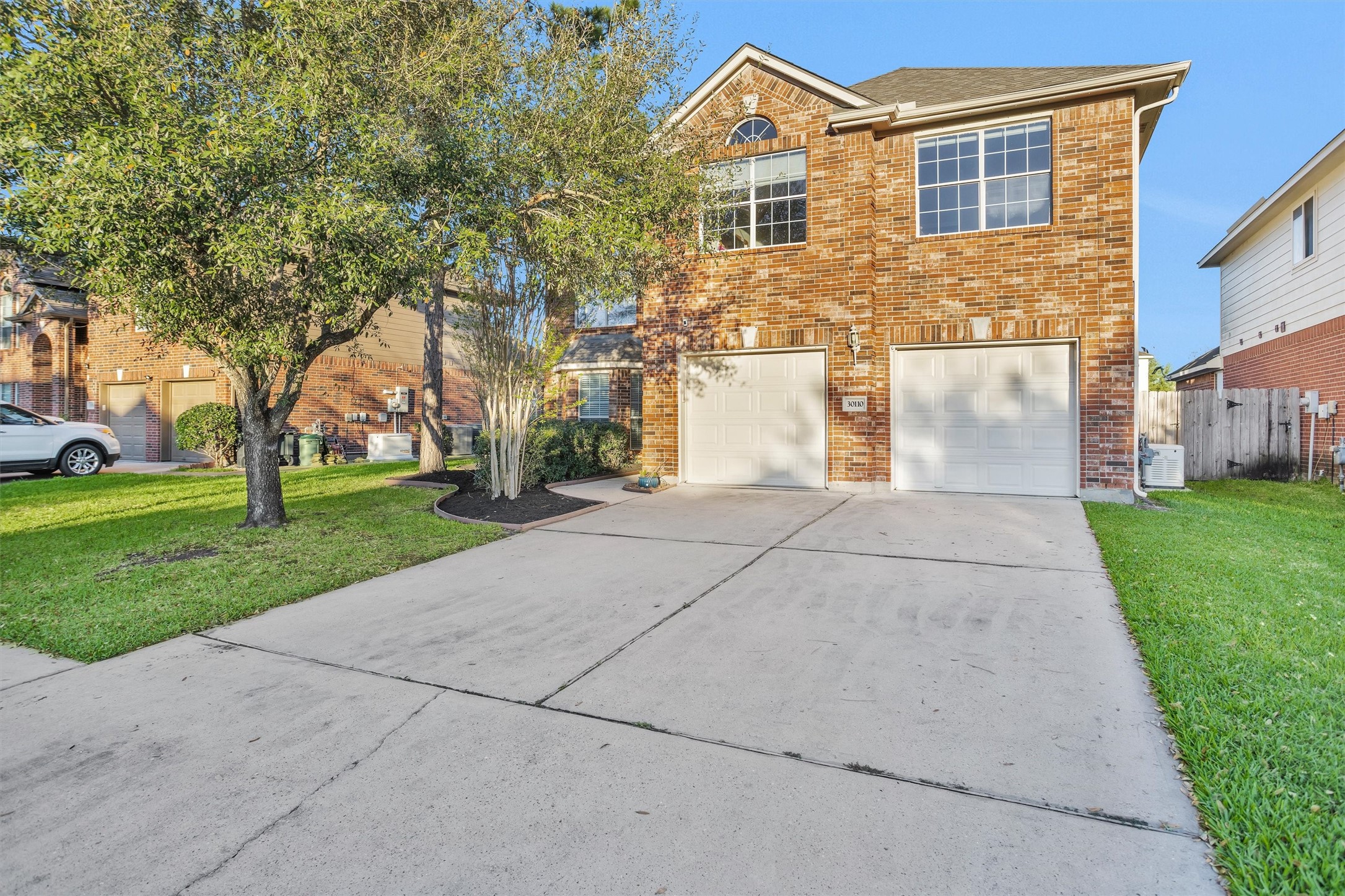 30110 Legends Ridge Drive Spring, TX 77386 - Photo 7 of 49 front view of house with a yard