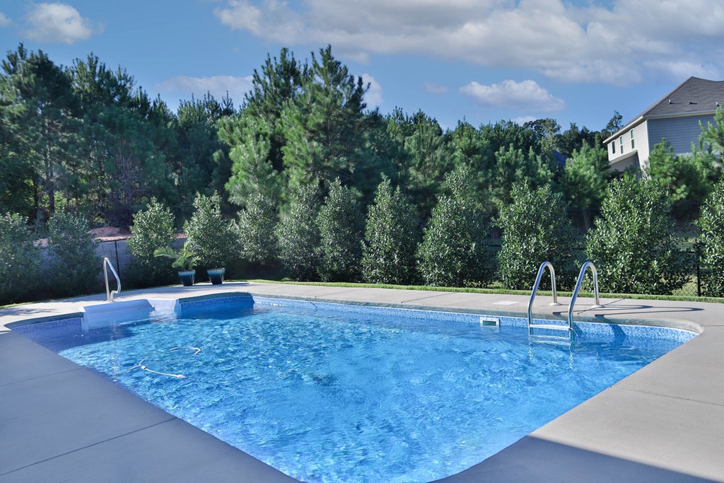 7044 Spring Walk Drive Columbus, GA 31904 - Photo 2 of 2 Fenced backyard with patio and in-ground pool
