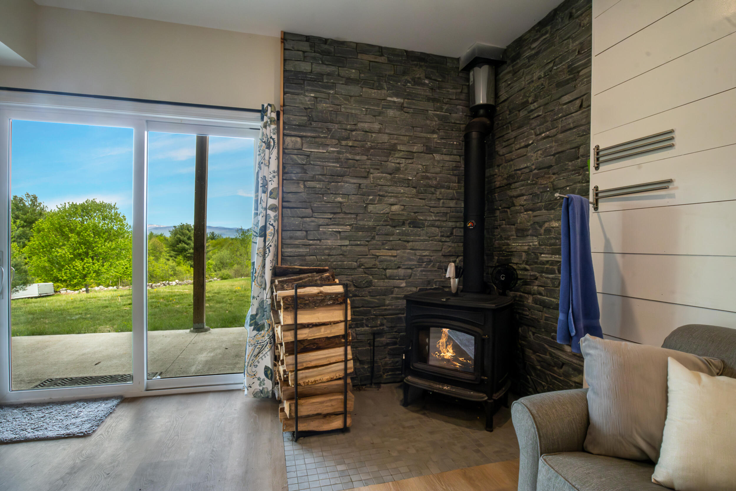 269 Smarts Hill Road Fryeburg, ME 04037 - Photo 21 of 64 wood stove