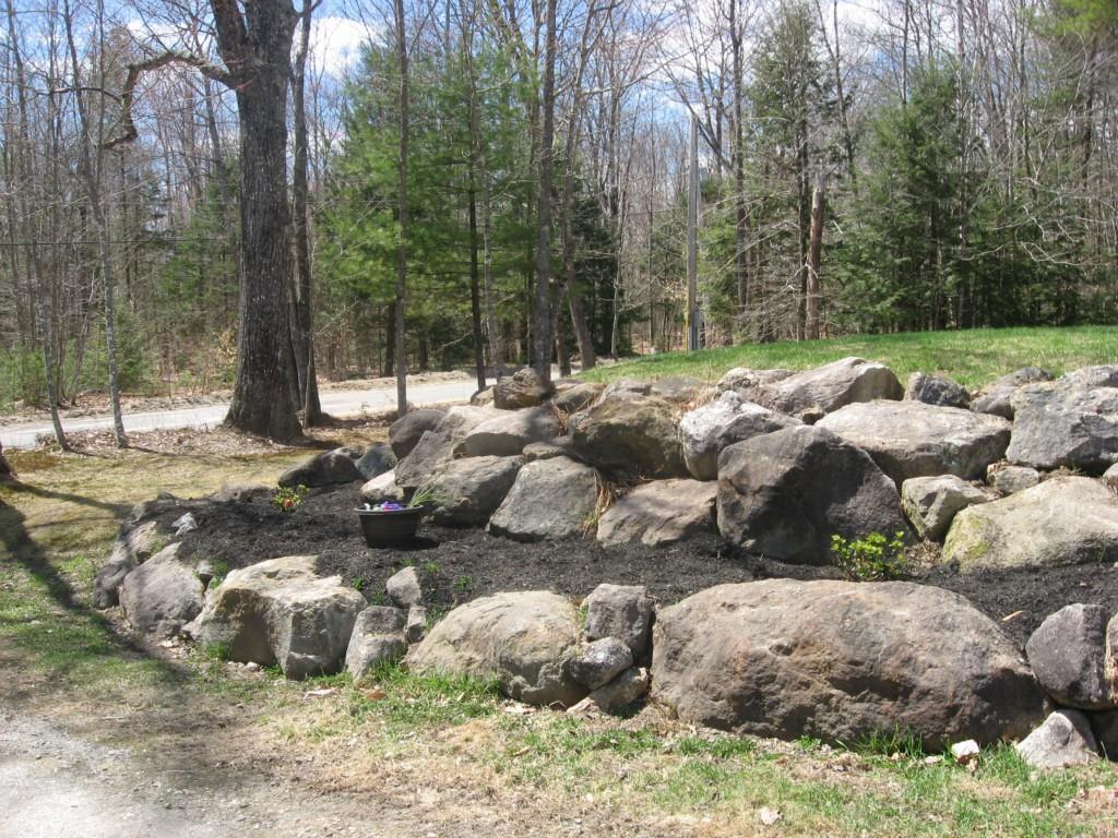 35 New Road Lovell, ME 04051 - Photo 33 of 35 Lovely landscaping. Rock lined gardens.
