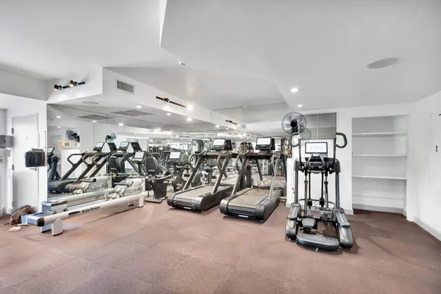 a view of a building with a outdoor space