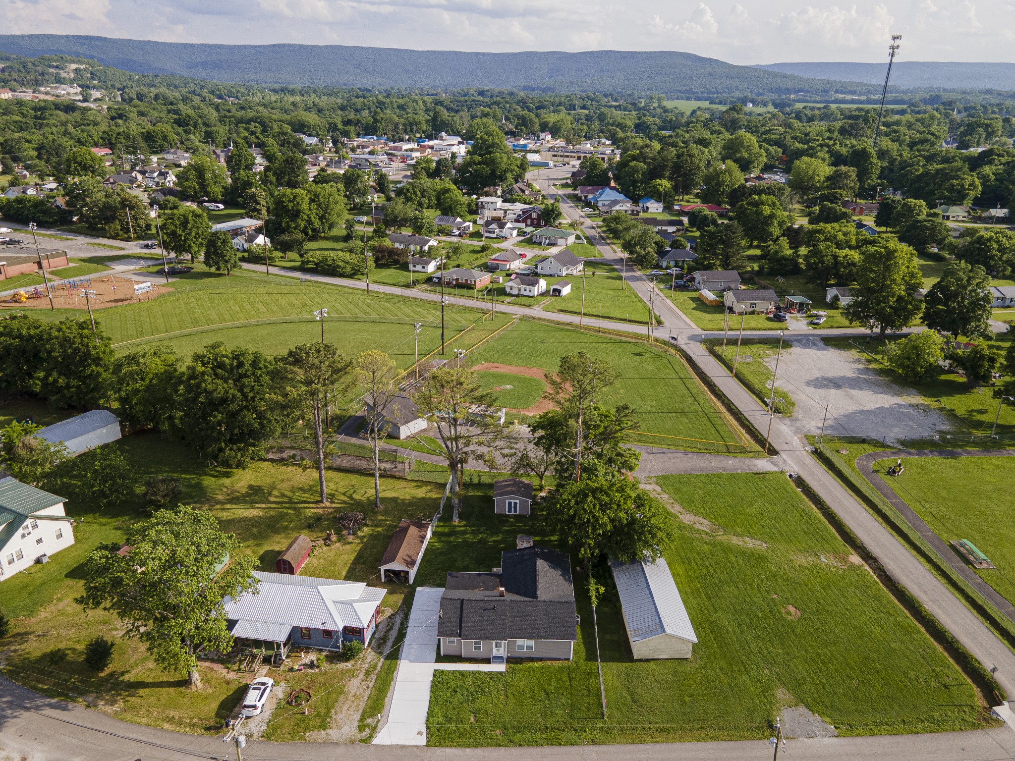 121 Popular Street North Cowan, TN 37318 - Photo 32 of 46 a view of a city with lawn chairs