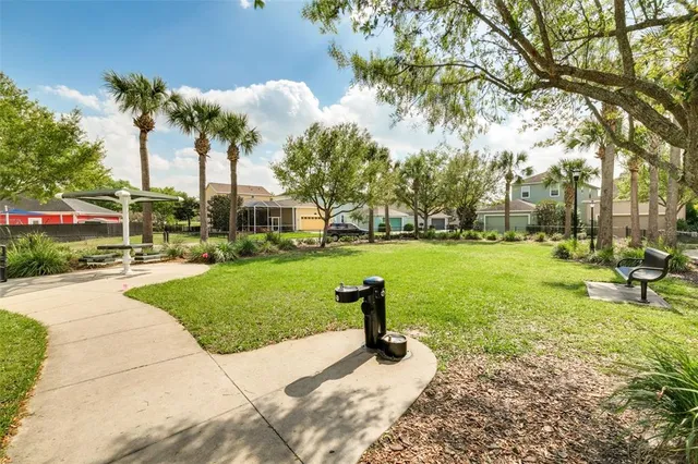 a view of a building with a street