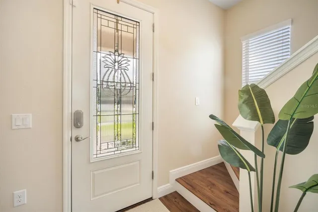 a view of an entryway