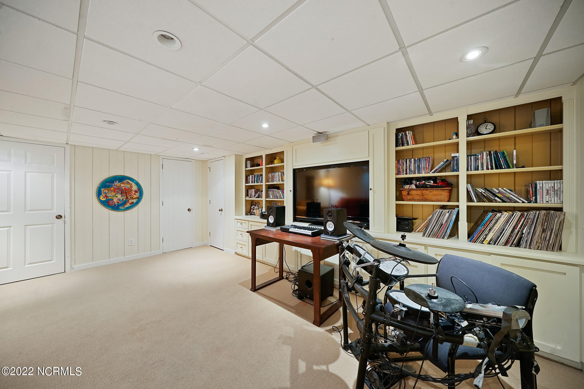 50 McCaskill Road West Pinehurst, NC 28374 - Photo 54 of 66 media room basement