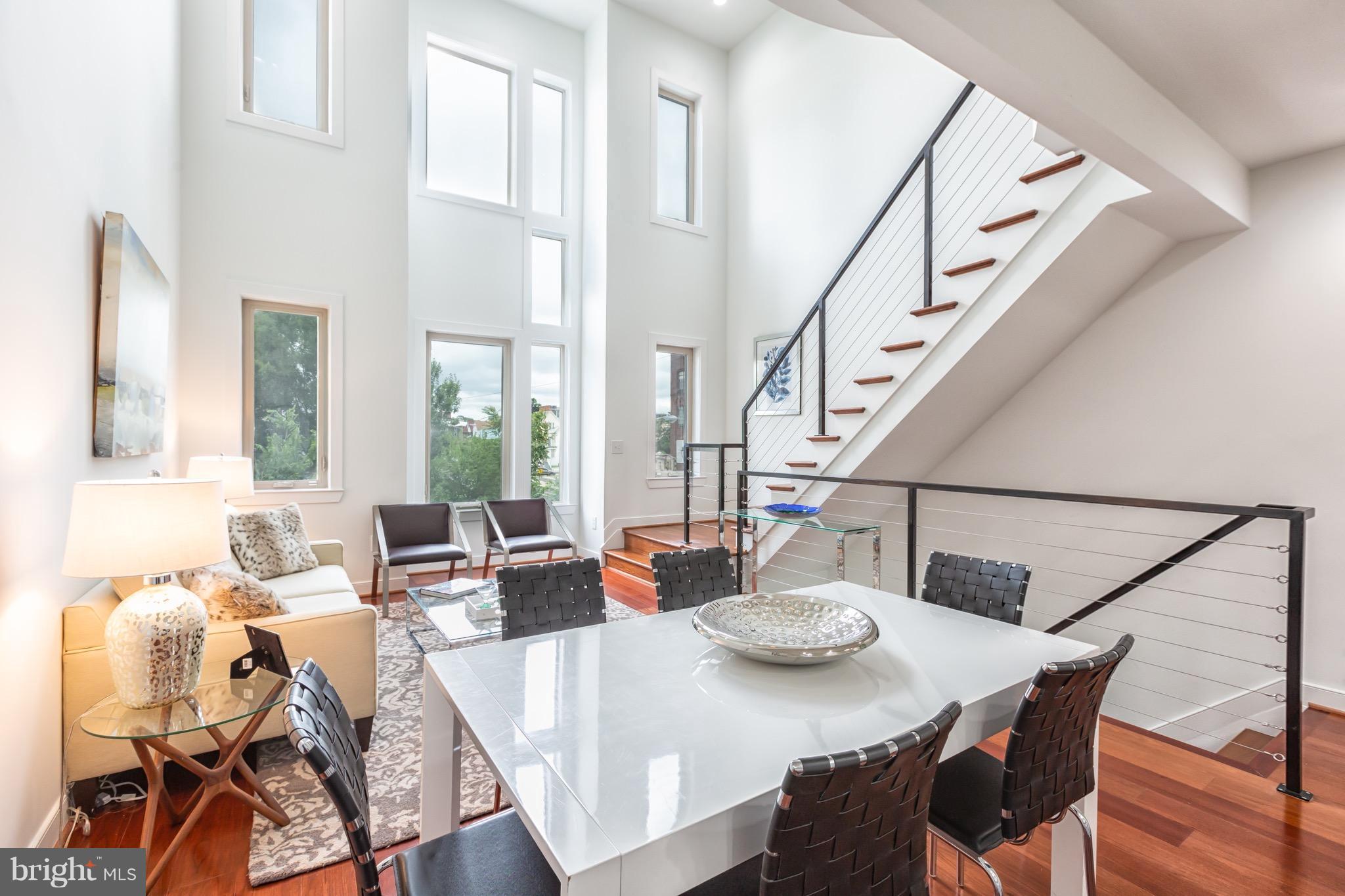 2-story living room