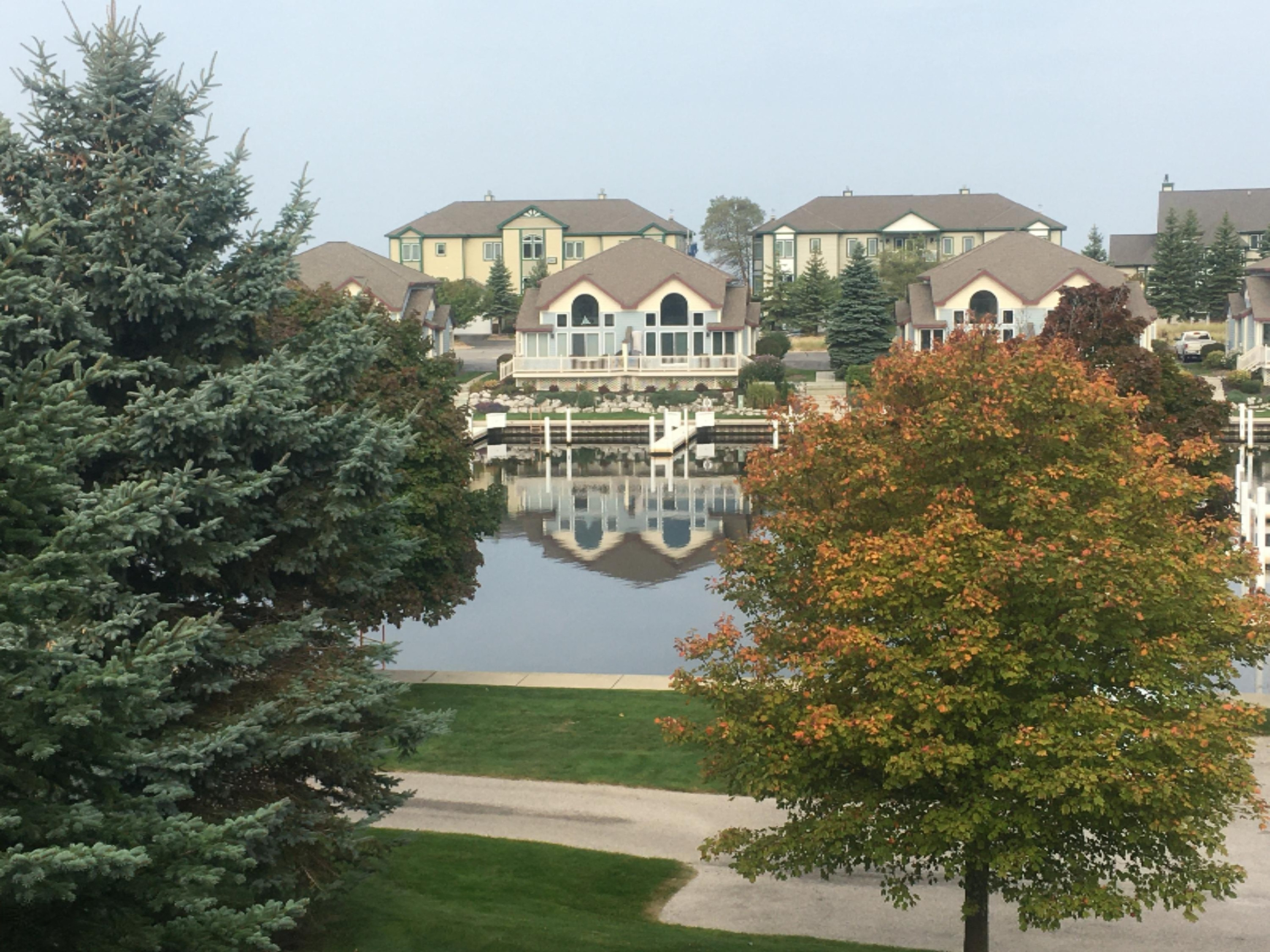 57 Anchor Rode Drive Manistee, MI 49660 - Photo 2 of 41 Marina view from upper front deck