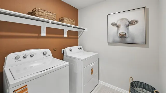 a bedroom with a bed and a closet