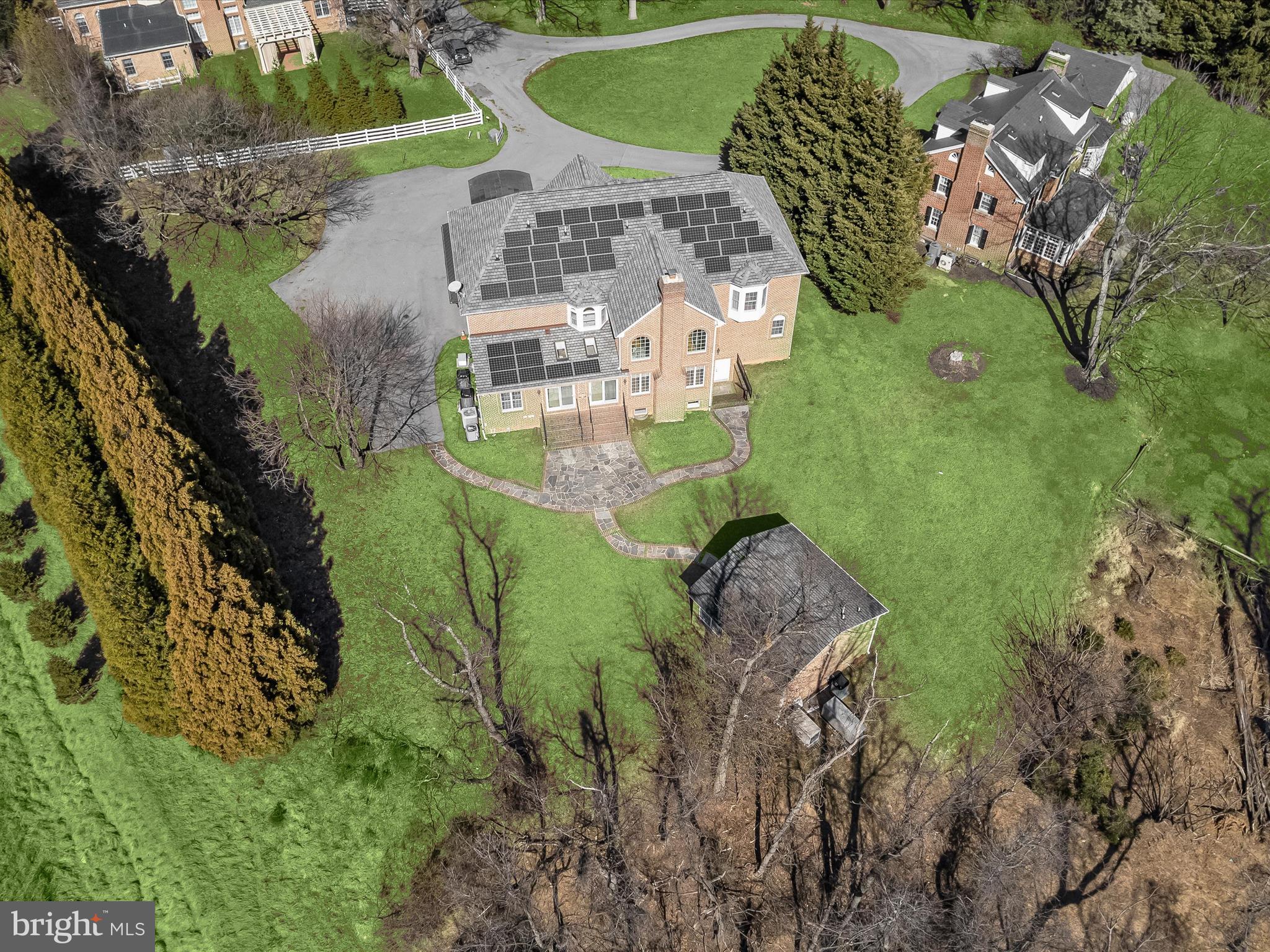 3135 Old Court Road Baltimore, MD 21208 - Photo 2 of 93 Aerial View